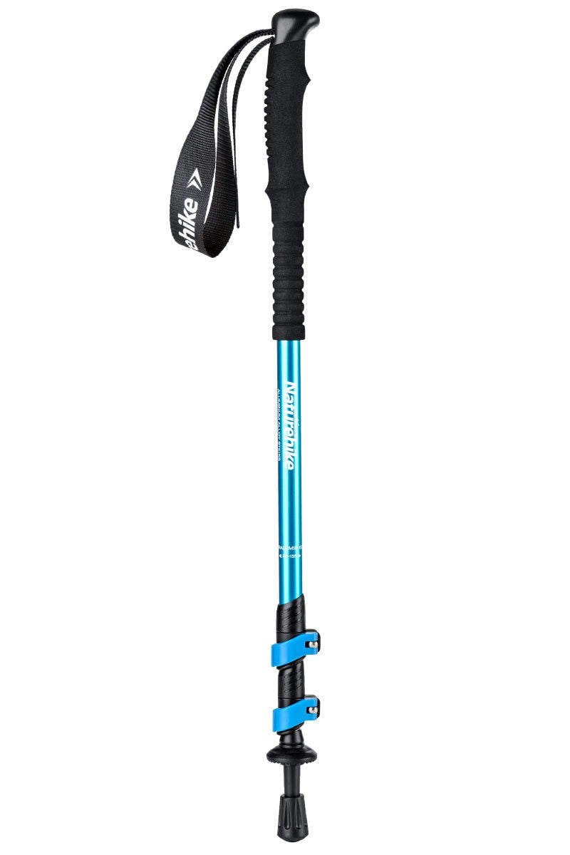 Naturehike 1pcs Adult Child Alpenstocks Ultralight Trekking Folding Pole Walking Hiking Sticks