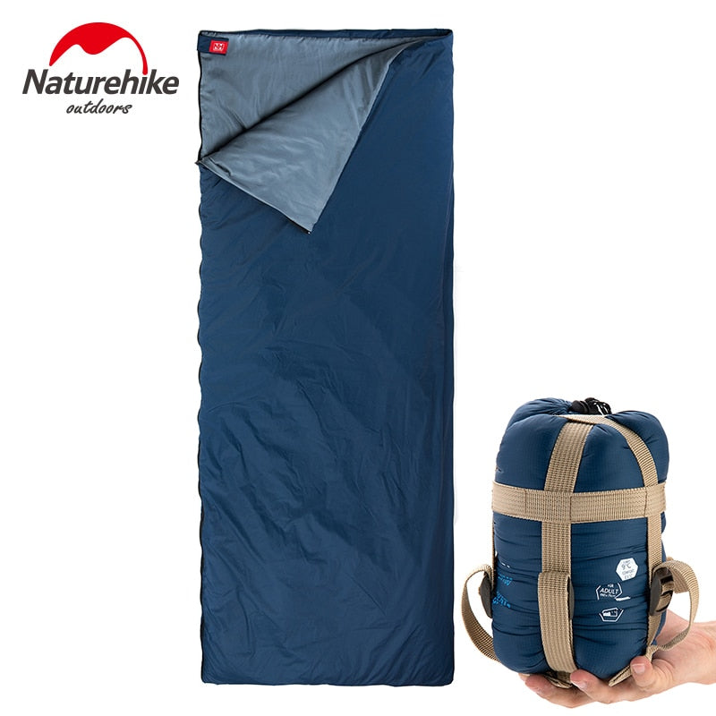 Naturehike 2 Persons Sleeping Bag Envelope Type Splicing Portable Outdoor Ultralight Sleeping Bag