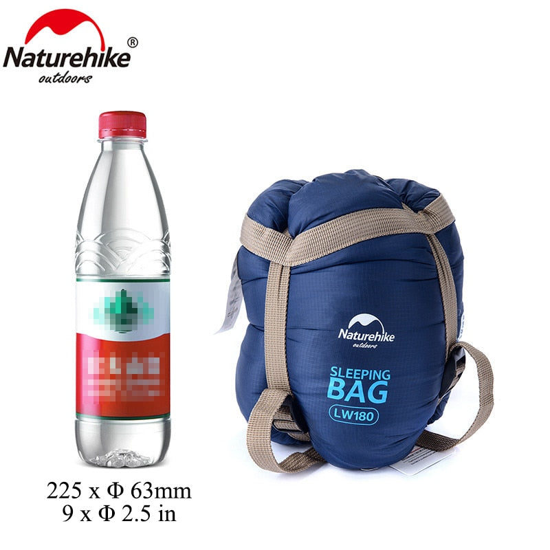 Naturehike LW180 Sleeping Bag Ultralight Cotton Sleeping Bag Spring Summer Sleeping Bag