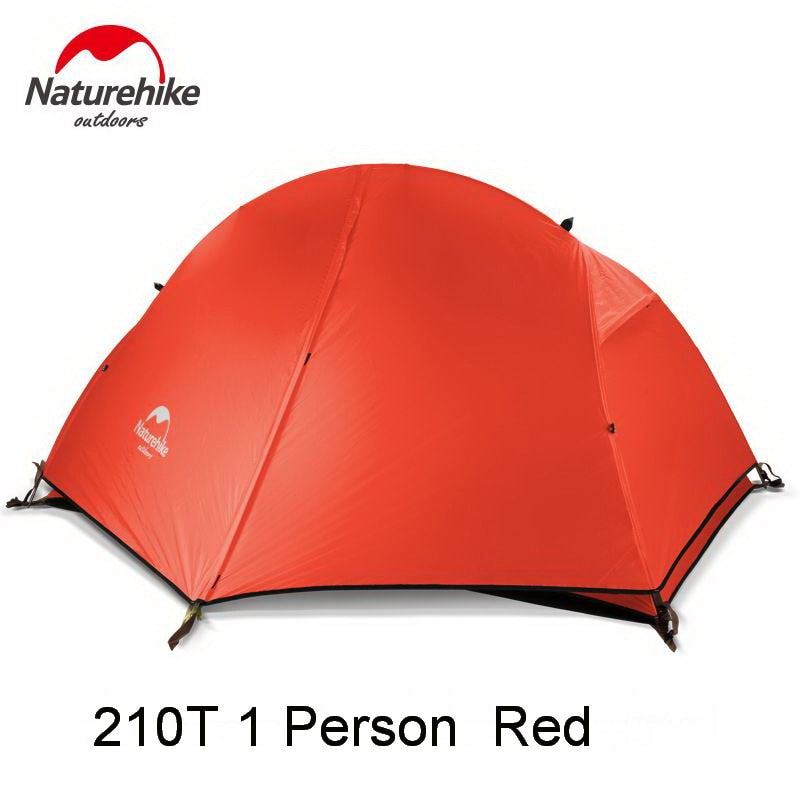Naturehike Cycling Single Tents Waterproof 1 2 Person Backpacking Trekking Mountain PU4000 Camping