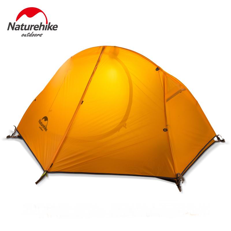 Naturehike Cycling Single Tents Waterproof 1 2 Person Backpacking Trekking Mountain PU4000 Camping