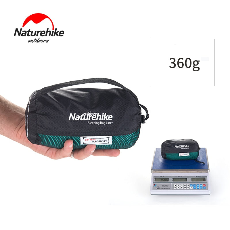Naturehike High Quality Outdoor Travel High Elasticity Sleeping Bag Liner Portable Carry Sheet Hotel