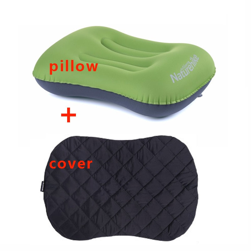 Naturehike Inflatable Outdoor Camping Pillow Ultralight Travel Pillows With Pocket Portable