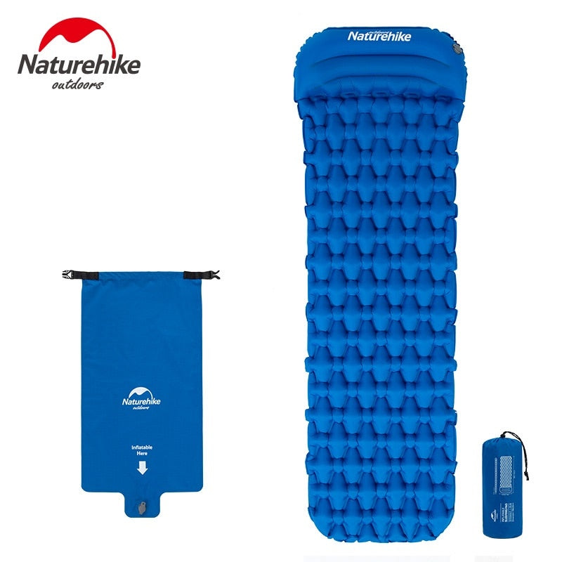 Naturehike colchon inflable camping mat bed inflatable air mattress sleeping pad nature hike