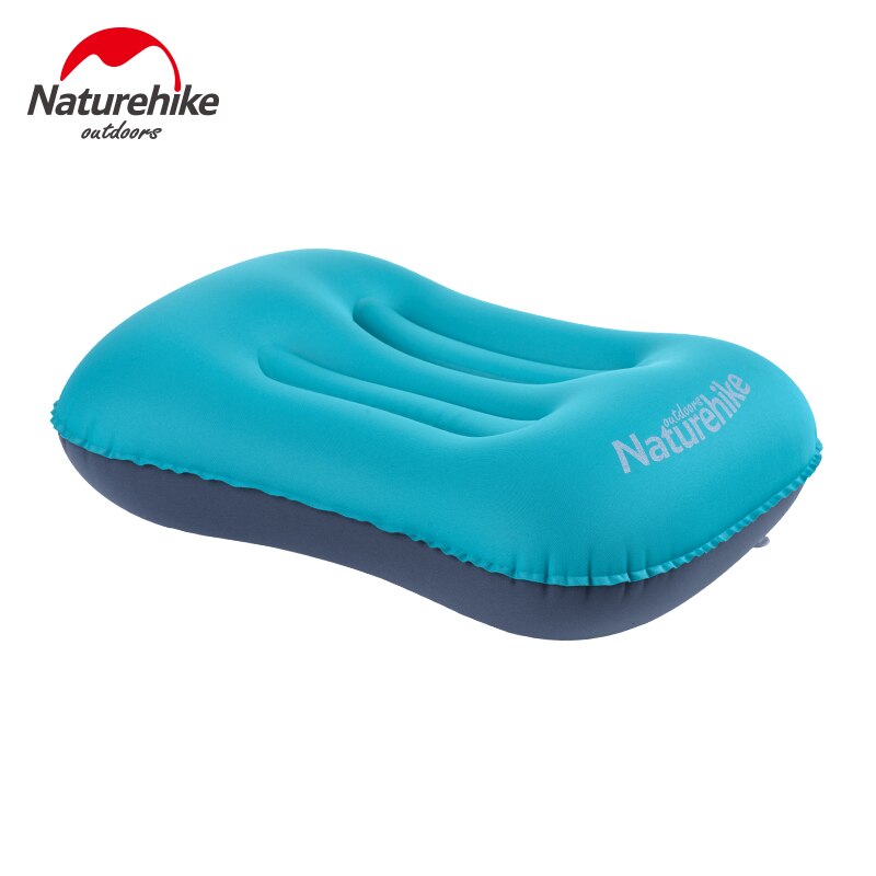 Naturehike factory Portable Outdoor Inflatable Pillow Travel Aeros Pillow Inflatable Cushion Soft