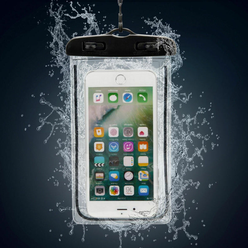 3.5 -6 inch Universal Waterproof Case Phone Dry Bag Swimming Underwater Mobile Phone Holder