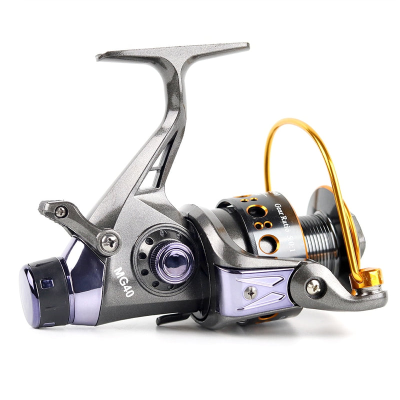 Double Brake Design Fishing Reel Super Strong Carp Fishing Feeder Spinning Reel Spinning wheel