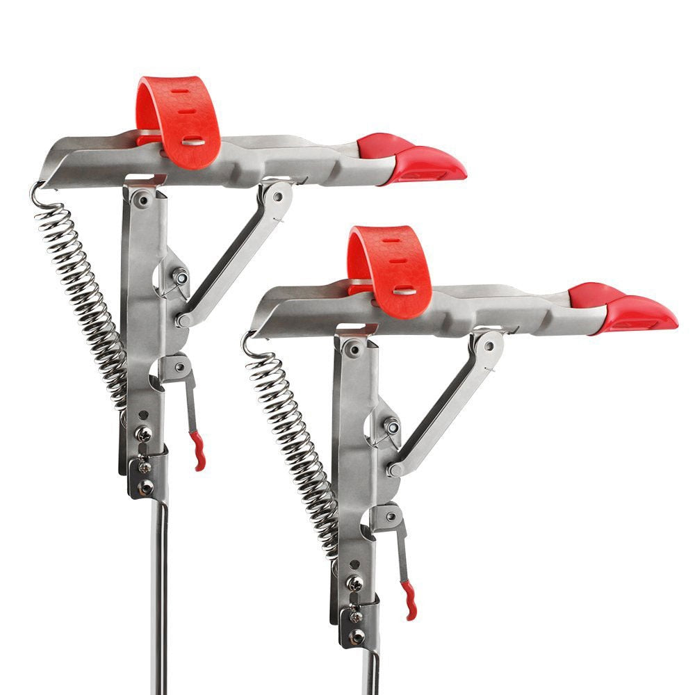New Full Stainless Steel Automatic Spring Fishing Rods Holders, Adjustable Sensitivity Folding Fishing Bite Bracket