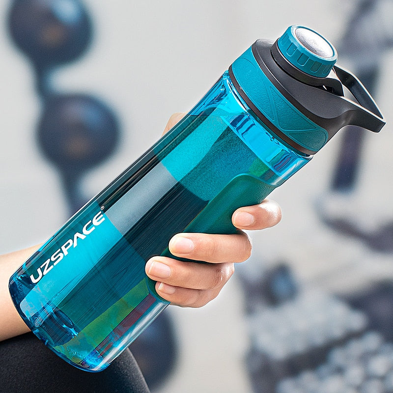Water Bottle Shaker Portable Sport Plastic Cup Gym Drink Bottle