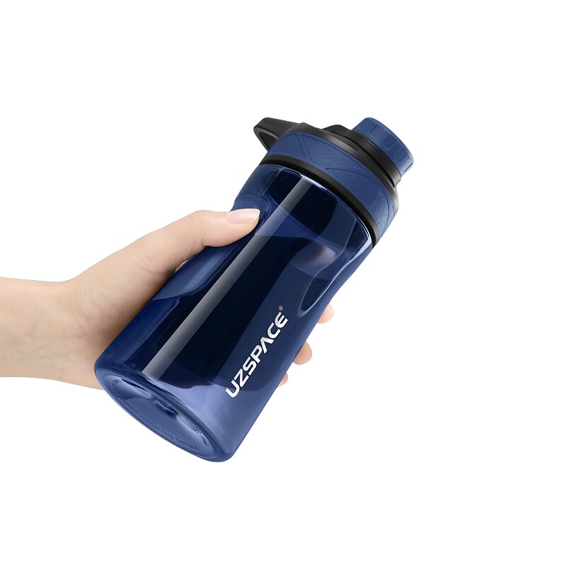 Water Bottle Shaker Portable Sport Plastic Cup Gym Drink Bottle