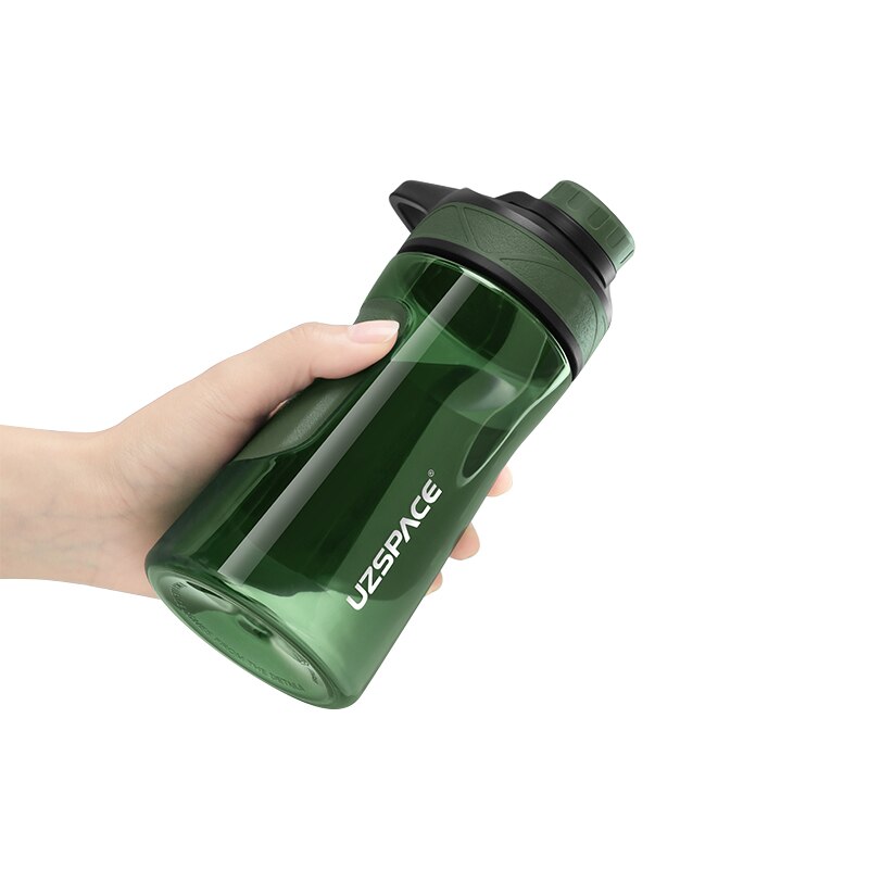 Water Bottle Shaker Portable Sport Plastic Cup Gym Drink Bottle
