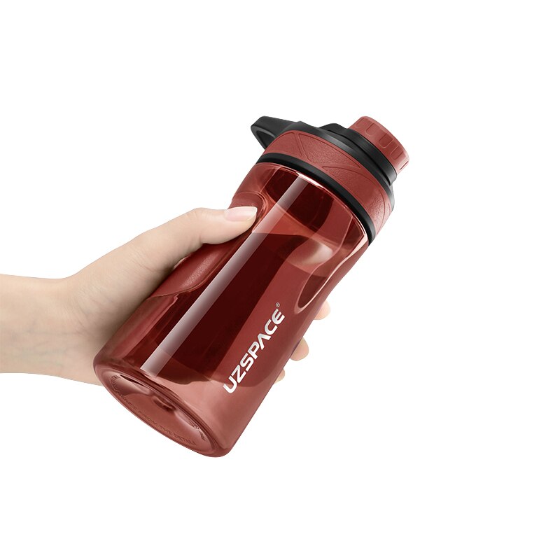 Water Bottle Shaker Portable Sport Plastic Cup Gym Drink Bottle