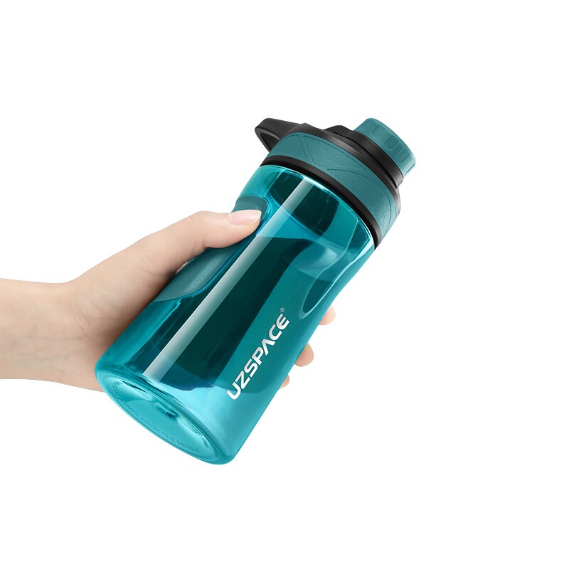 Water Bottle Shaker Portable Sport Plastic Cup Gym Drink Bottle