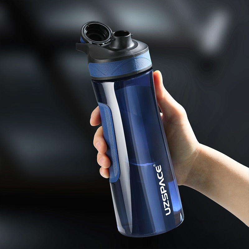 Water Bottle Shaker Portable Sport Plastic Cup Gym Drink Bottle
