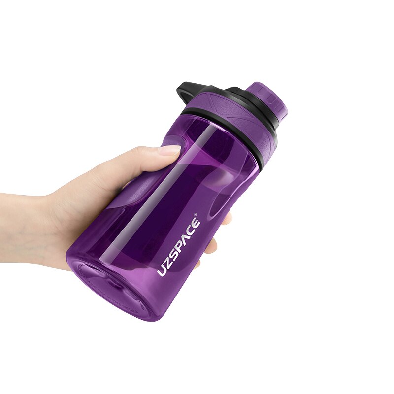 Water Bottle Shaker Portable Sport Plastic Cup Gym Drink Bottle