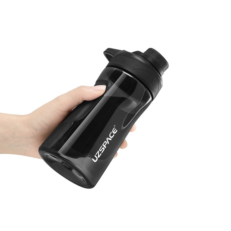 Water Bottle Shaker Portable Sport Plastic Cup Gym Drink Bottle