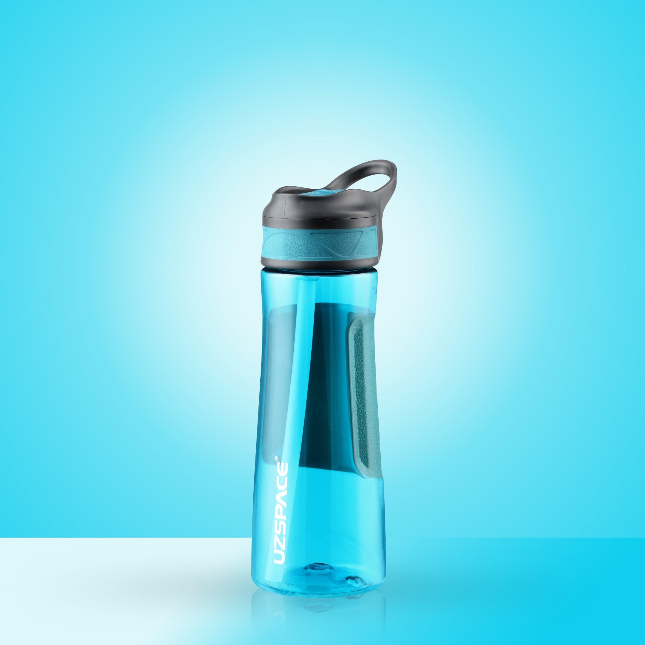 Water Bottle with Straw Creative Fashion Portable Leakproof Shaker Bottle Ecofriendly