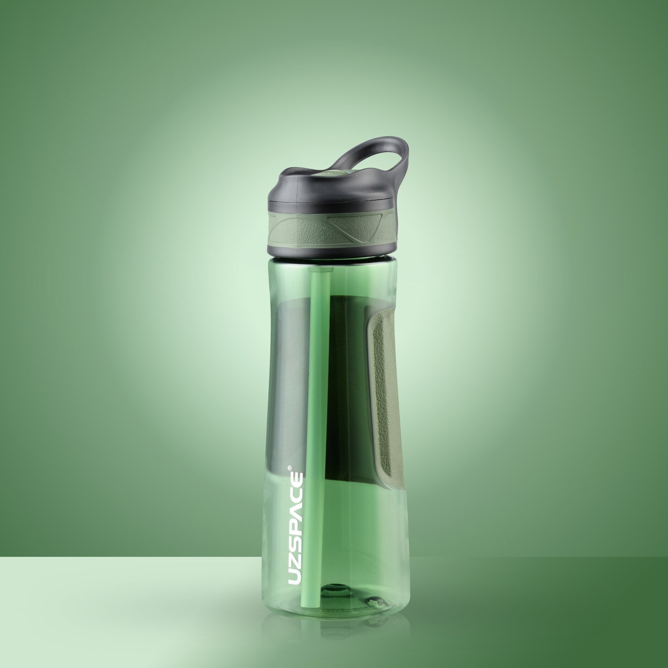 Water Bottle with Straw Creative Fashion Portable Leakproof Shaker Bottle Ecofriendly