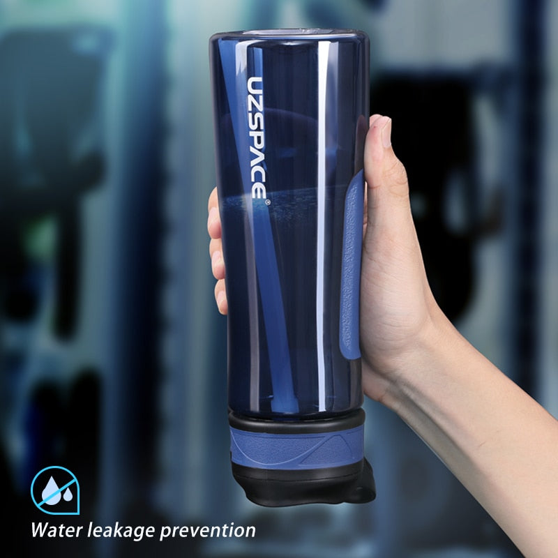 Water Bottle with Straw Creative Fashion Portable Leakproof Shaker Bottle Ecofriendly