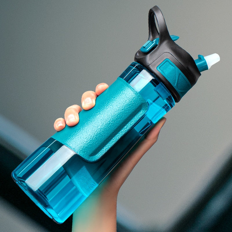 Water Bottle with Straw Creative Fashion Portable Leakproof Shaker Bottle Ecofriendly