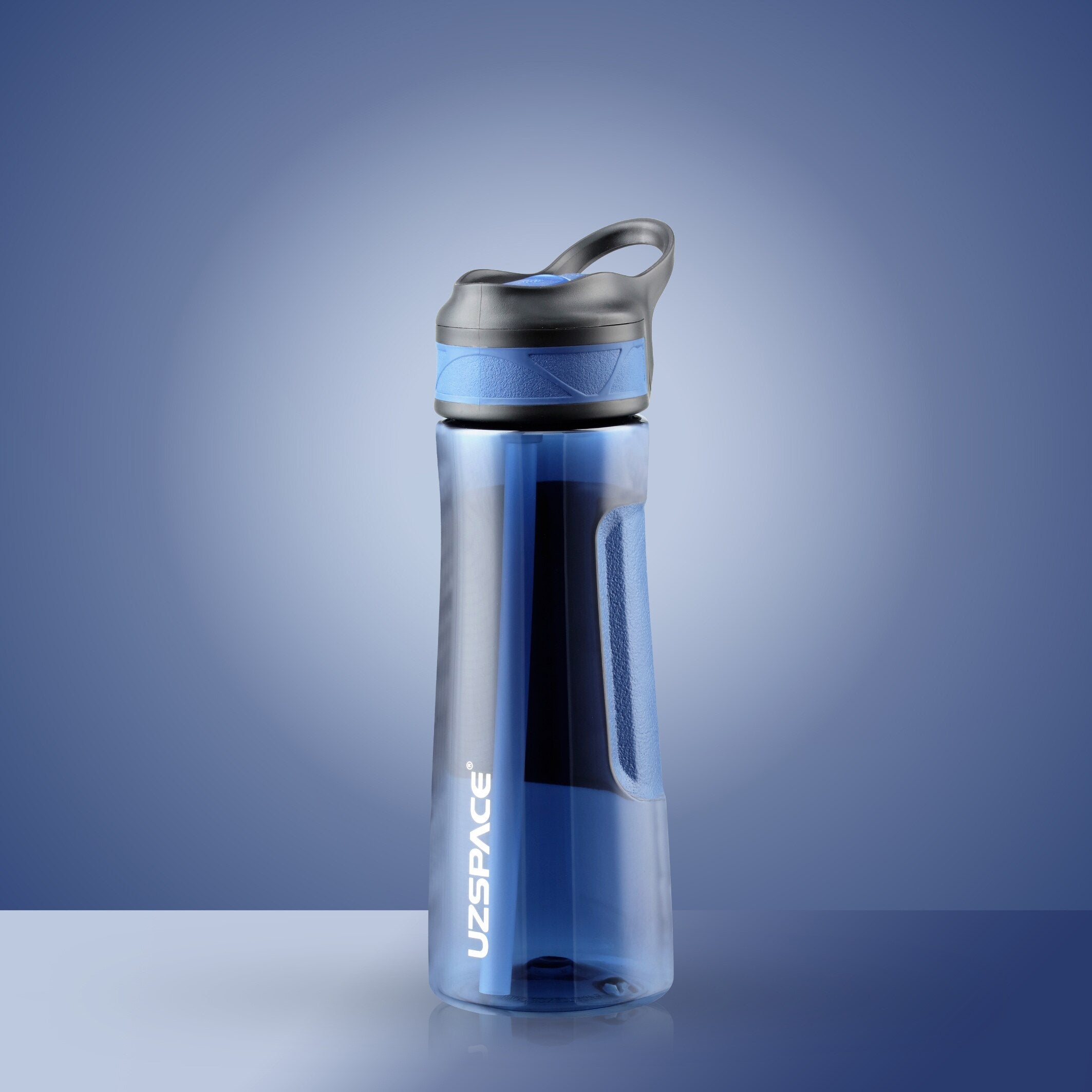 Water Bottle with Straw Creative Fashion Portable Leakproof Shaker Bottle Ecofriendly