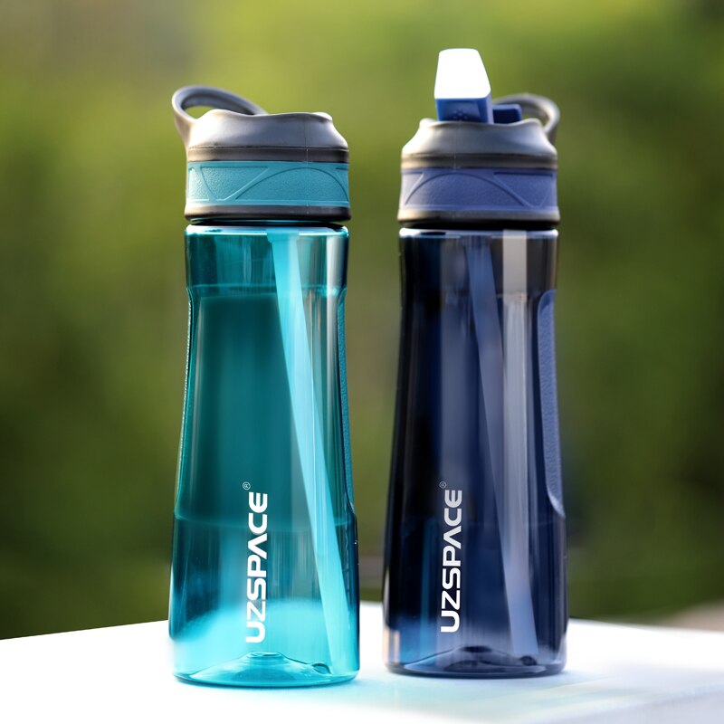 Water Bottle with Straw Creative Fashion Portable Leakproof Shaker Bottle Ecofriendly