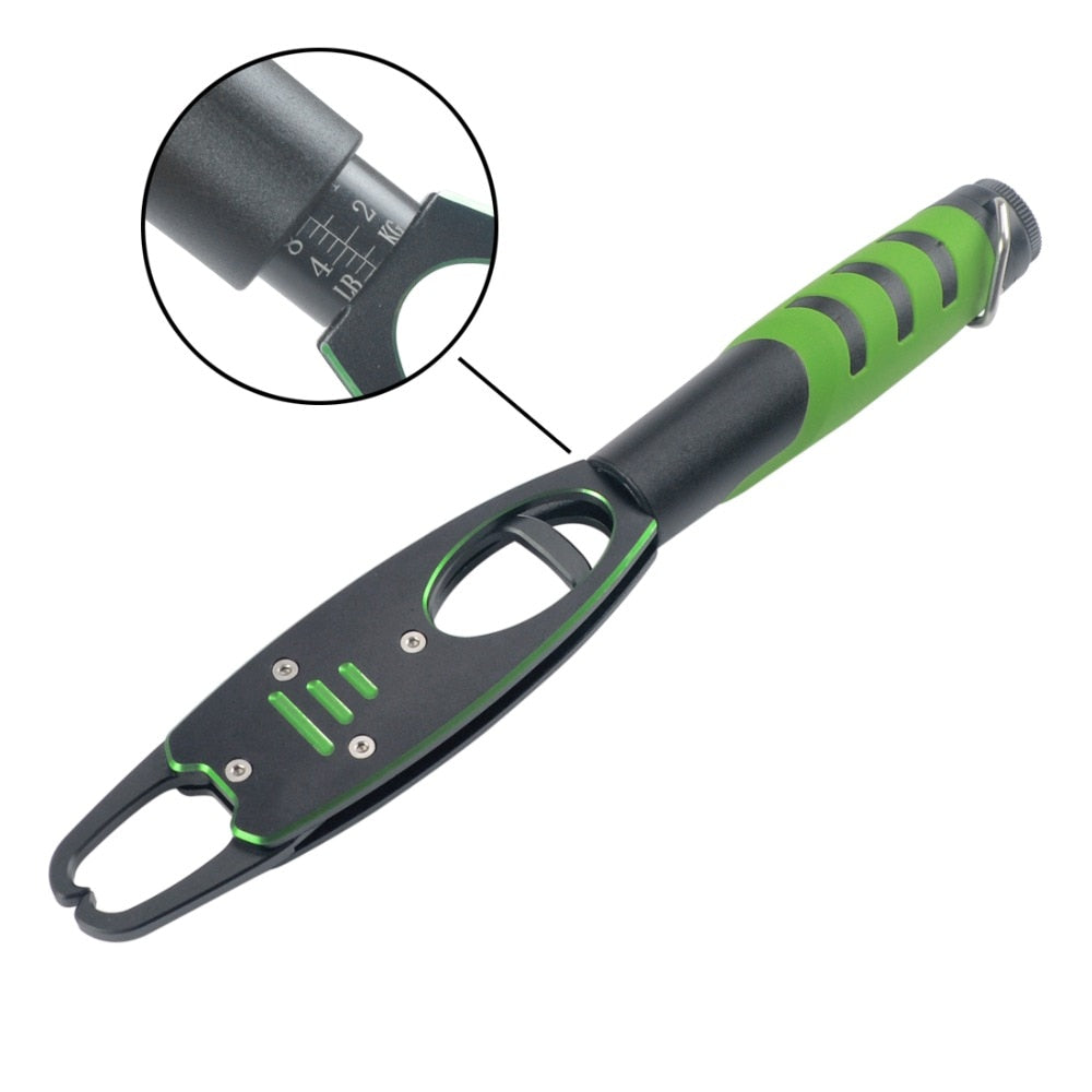 New color Multifunctional Aluminium Fishing Pliers set with fishing lip grip  Weight Scale & Fishing pliers  Tackles