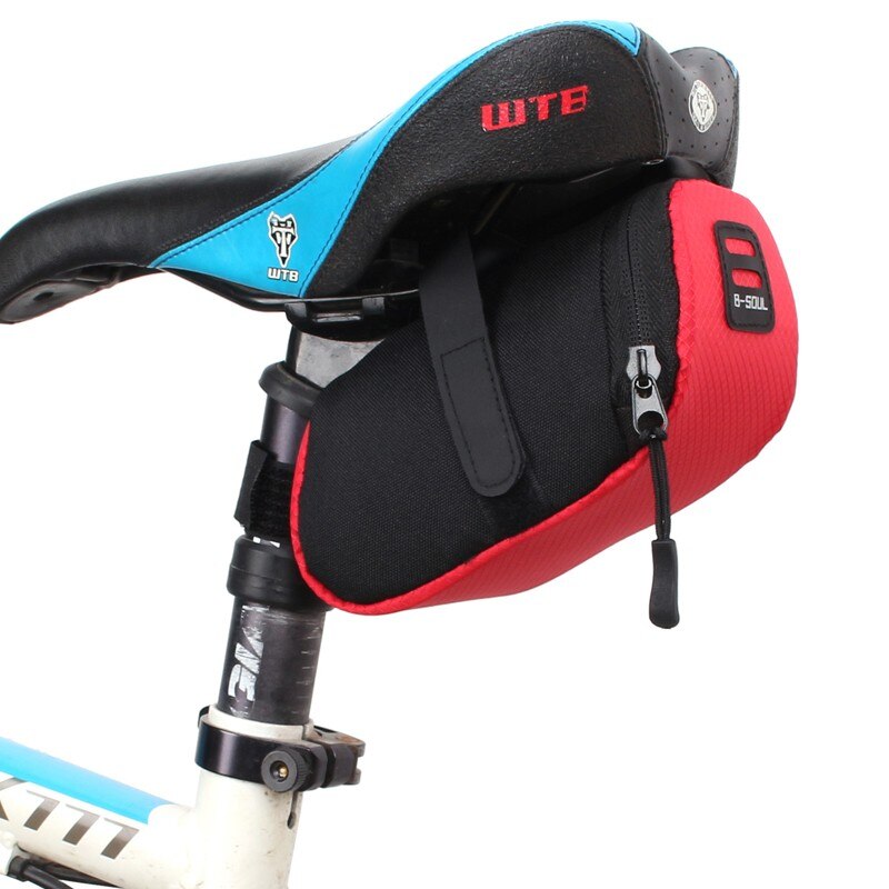 Nylon Bicycle Bag Bike Storage Saddle Bag Cycling Seat Tail Rear Pouch Bag Saddle Bolsa Bicicleta accessories