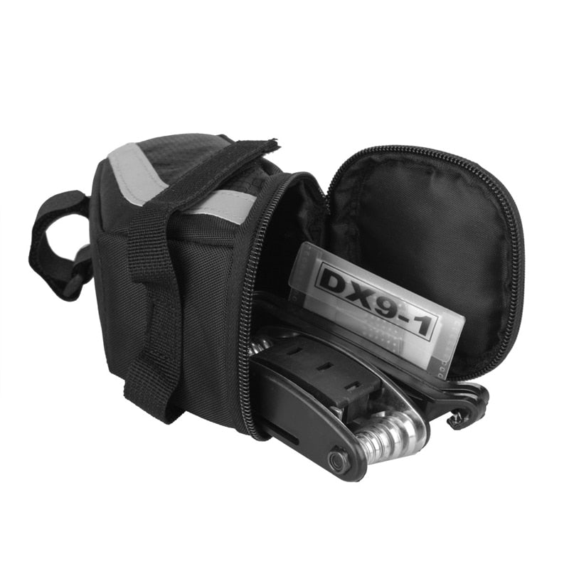 Nylon Bicycle Bag Bike Storage Saddle Bag Cycling Seat Tail Rear Pouch Bag Saddle Bolsa Bicicleta accessories
