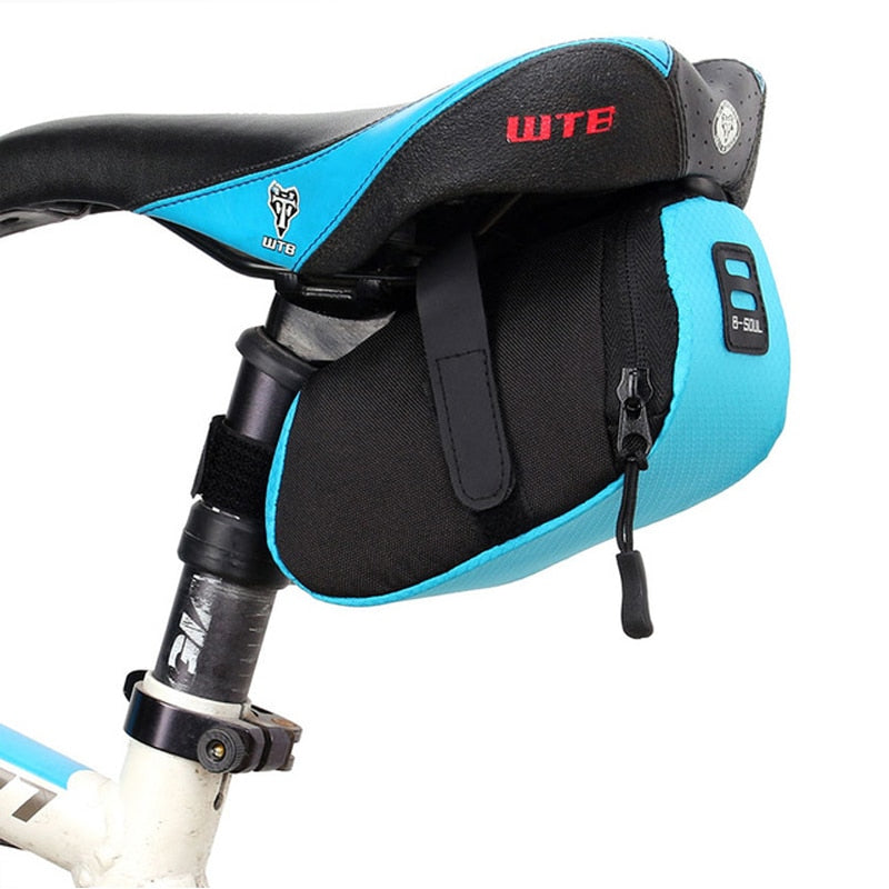 Nylon Bicycle Bag Bike Storage Saddle Bag Cycling Seat Tail Rear Pouch Bag Saddle Bolsa Bicicleta accessories