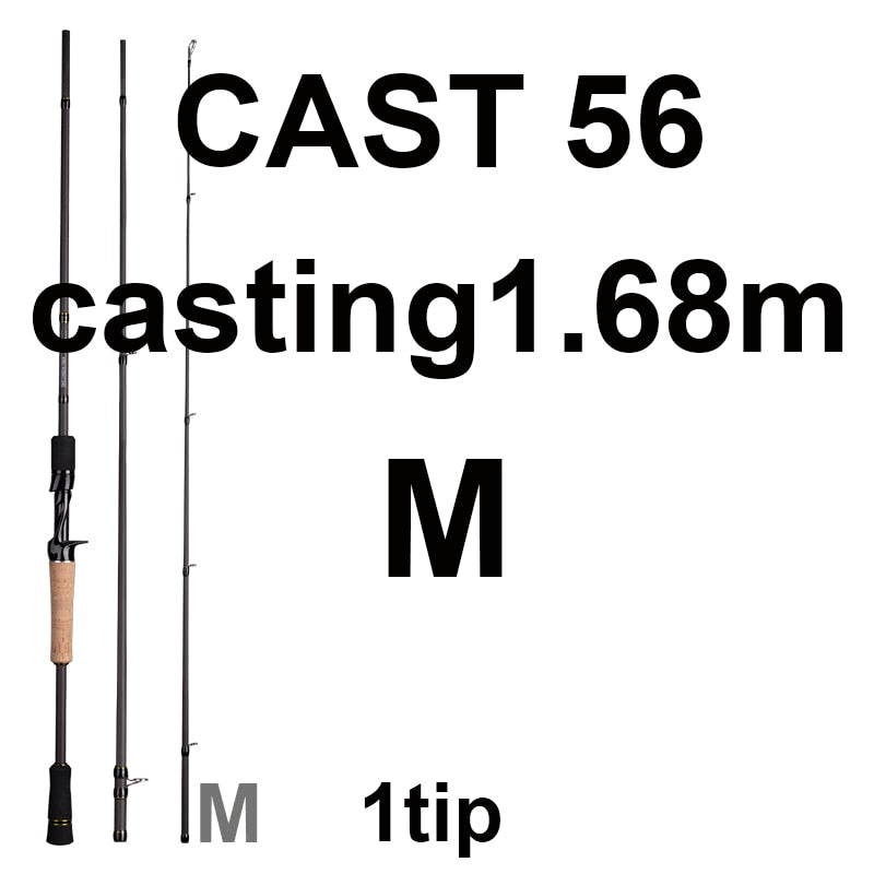 OBEI ELF 1.68  2.1 2.4 casting spinning fishing rod travel vara de pesca street  boat lure two tips 5-50g M/MH fast fishing Rod