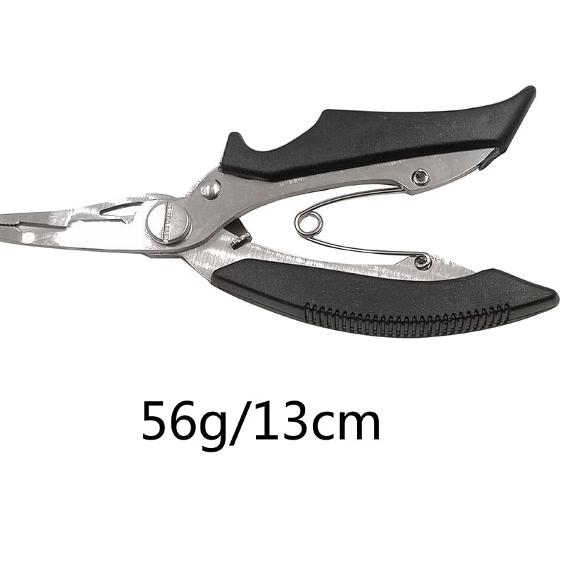 OUTKIT Convenient Stainless Steel Fishing Scissors Pliers Line Cutter Lure Bait New Remove Hook Tackle Tool Kits Accessories