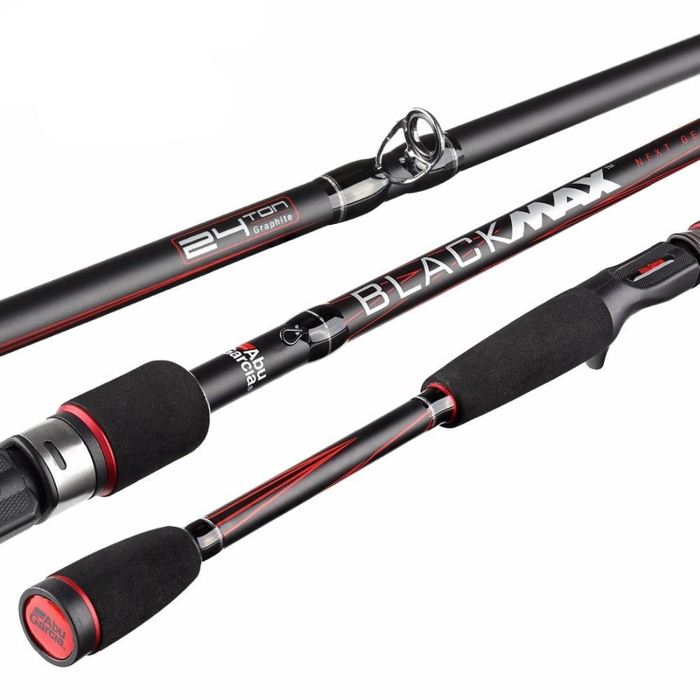 Abu Garcia Brand Black Max BMAX Baitcasting Lure Fishing Rod 1.98m 2.13m 2.44m M Power Carbon Spinning Fishing Stick