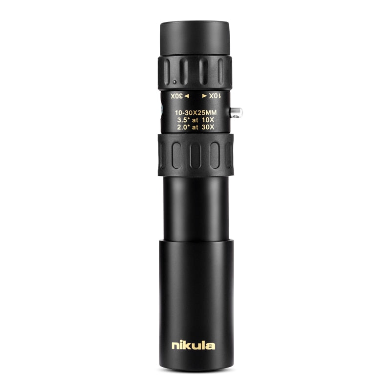 Original binoculars Nikula 10-30x25Zoom Monocular high quality Telescope Pocket Binoculo Hunting