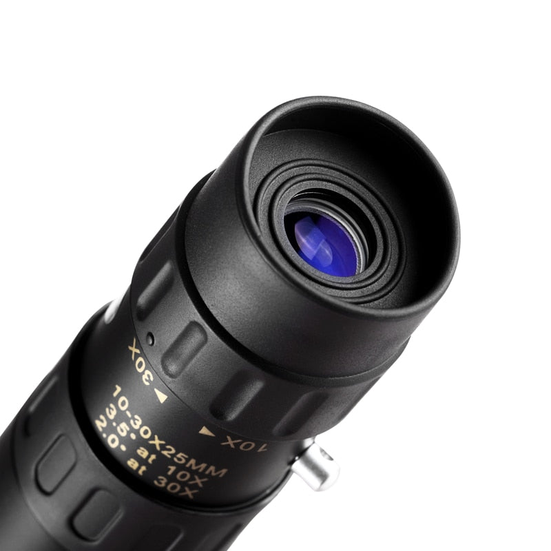 Original binoculars Nikula 10-30x25Zoom Monocular high quality Telescope Pocket Binoculo Hunting
