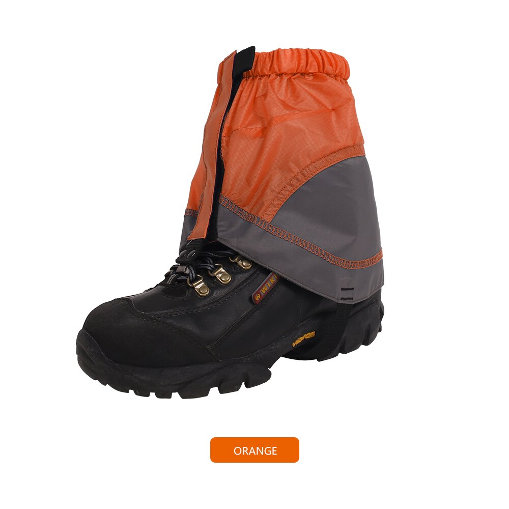 Outdoor Silicon Coated Nylon Snow Leg Gaiters Waterproof Ultralight Legging Protection Guard Shoes