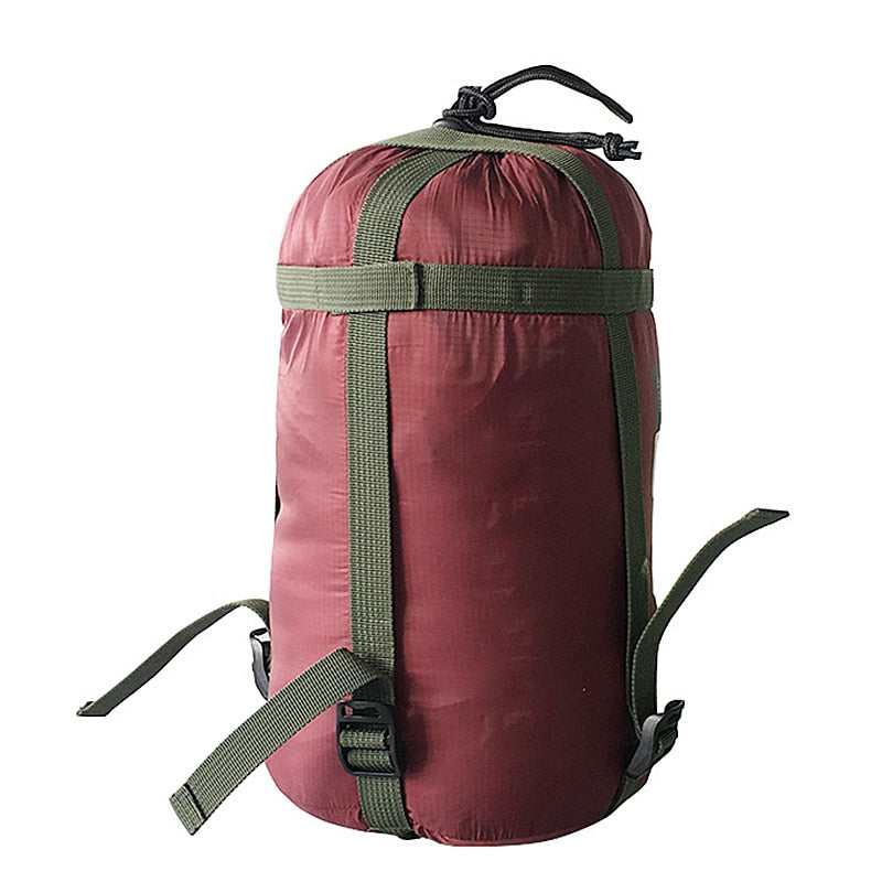 Outdoor Sleeping Bag Compression Sack Clothing Sundries Drawstring Storage Pouch Camping Equipment
