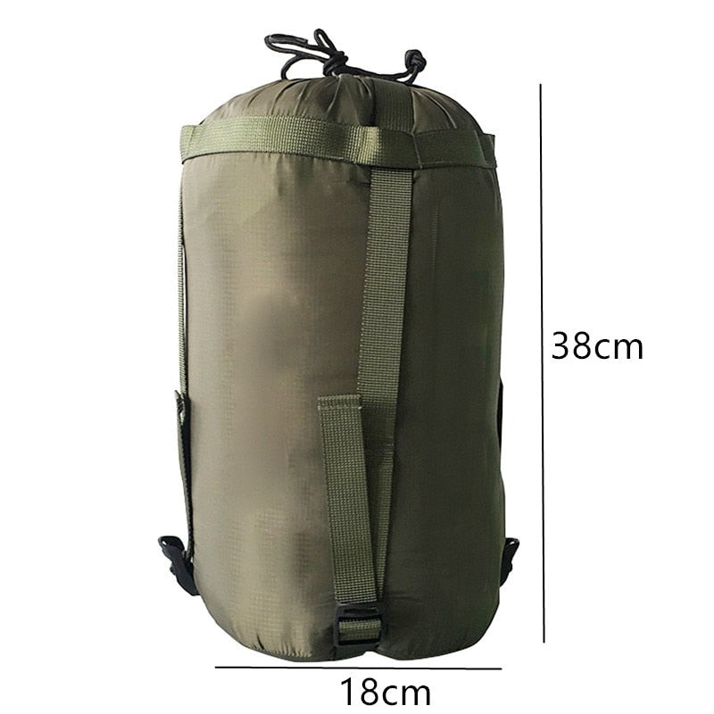 Outdoor Sleeping Bag Compression Sack Clothing Sundries Drawstring Storage Pouch Camping Equipment