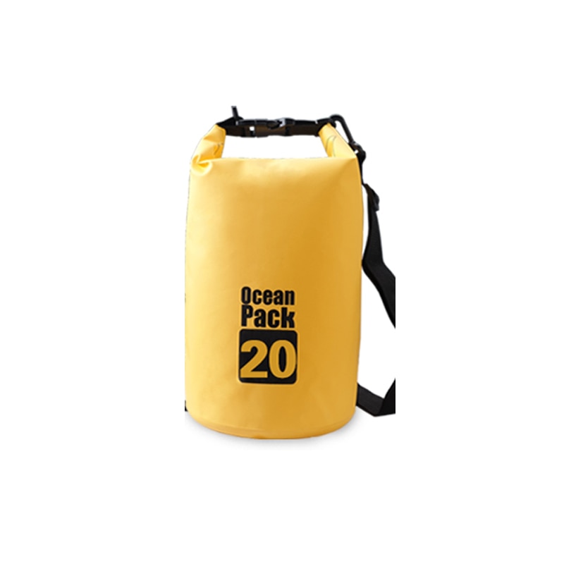PVC 5L 10L 20L Outdoor Diving Compression Storage Waterproof Bag Dry Bag For Man Women Swimming