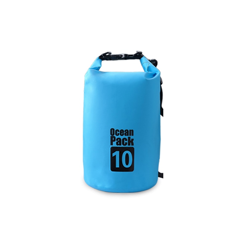 PVC 5L 10L 20L Outdoor Diving Compression Storage Waterproof Bag Dry Bag For Man Women Swimming