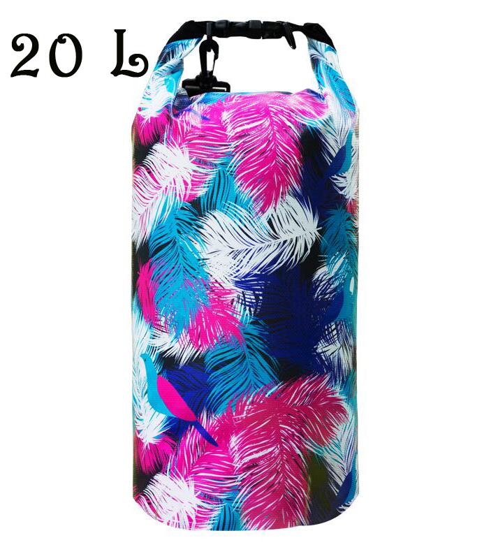 PVC 5L 10L 20L Outdoor Diving Compression Storage Waterproof Bag Dry Bag For Man Women Swimming