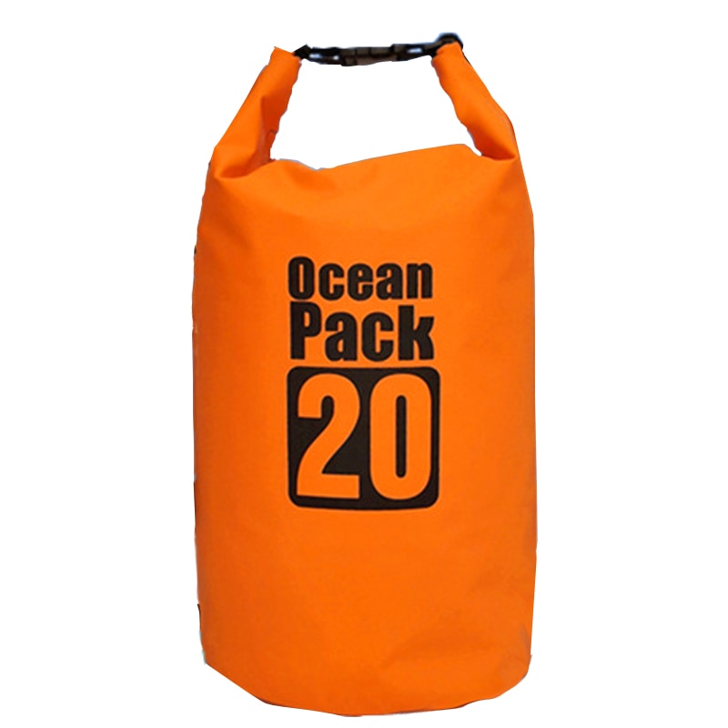 PVC 5L 10L 20L Outdoor Diving Compression Storage Waterproof Bag Dry Bag For Man Women Swimming