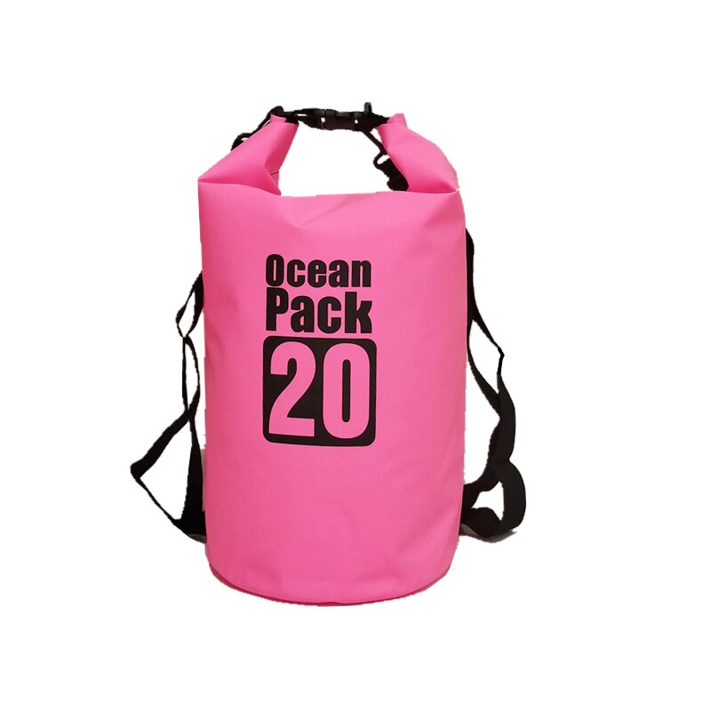 PVC 5L 10L 20L Outdoor Diving Compression Storage Waterproof Bag Dry Bag For Man Women Swimming