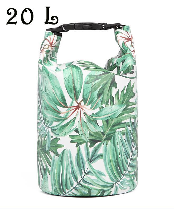 PVC 5L 10L 20L Outdoor Diving Compression Storage Waterproof Bag Dry Bag For Man Women Swimming