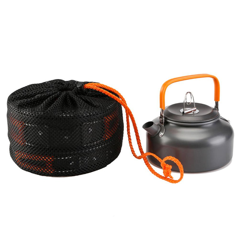 Picnic Camping Cookware Ultra-Light Portable Outdoor Water Kettle Pan Pot Aluminum Cooking Kits