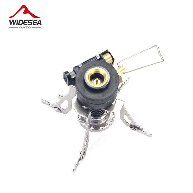 Portable folding outdoor stove cookware gas burner camping stove for hiking picnic BBQ gas stove