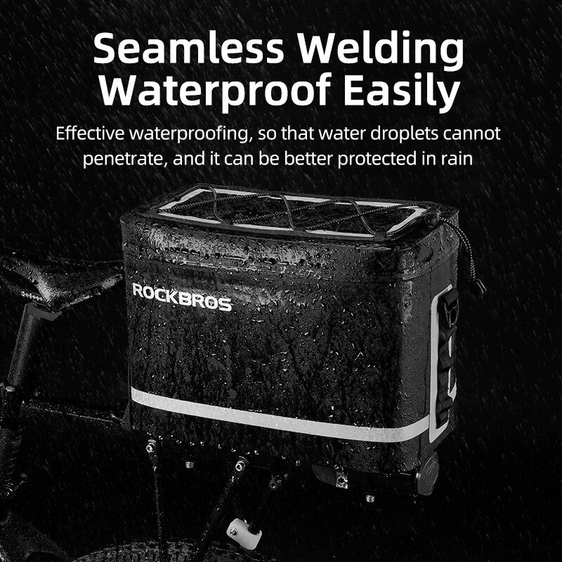 100% Waterproof Bike Bag Shockprook Camera Bag Bicycle Rack Tail Bag High Capacity