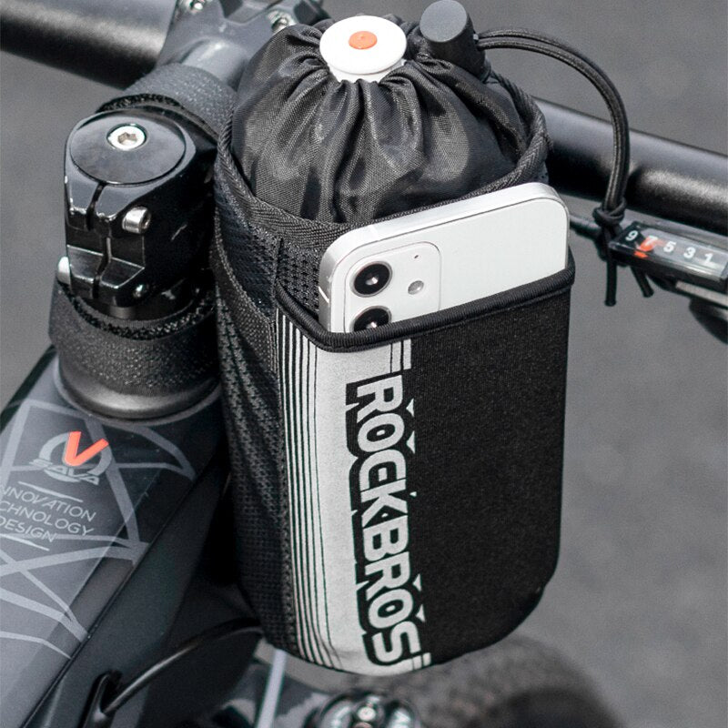Bicycle Bag Cycling Ultra-light Front Pocket Water Drink Bottle Holder
