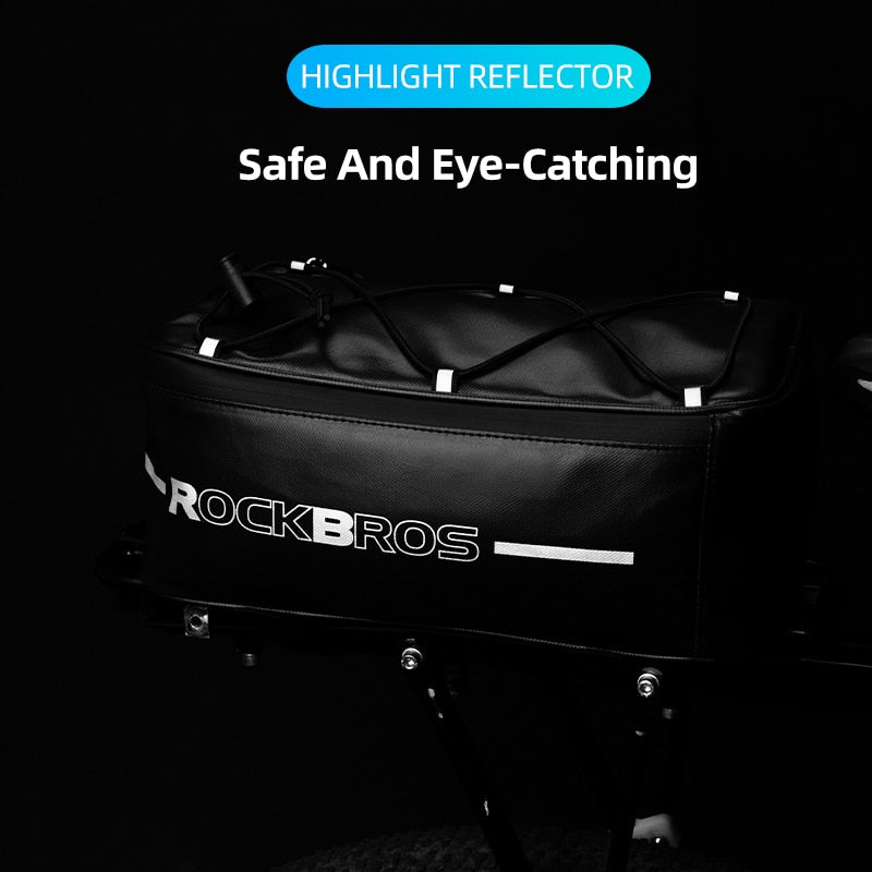 Bicycle Bags Waterproof 4L Cycling Travel Trunk Bag Seat Saddle Pannier Luggage Carrier