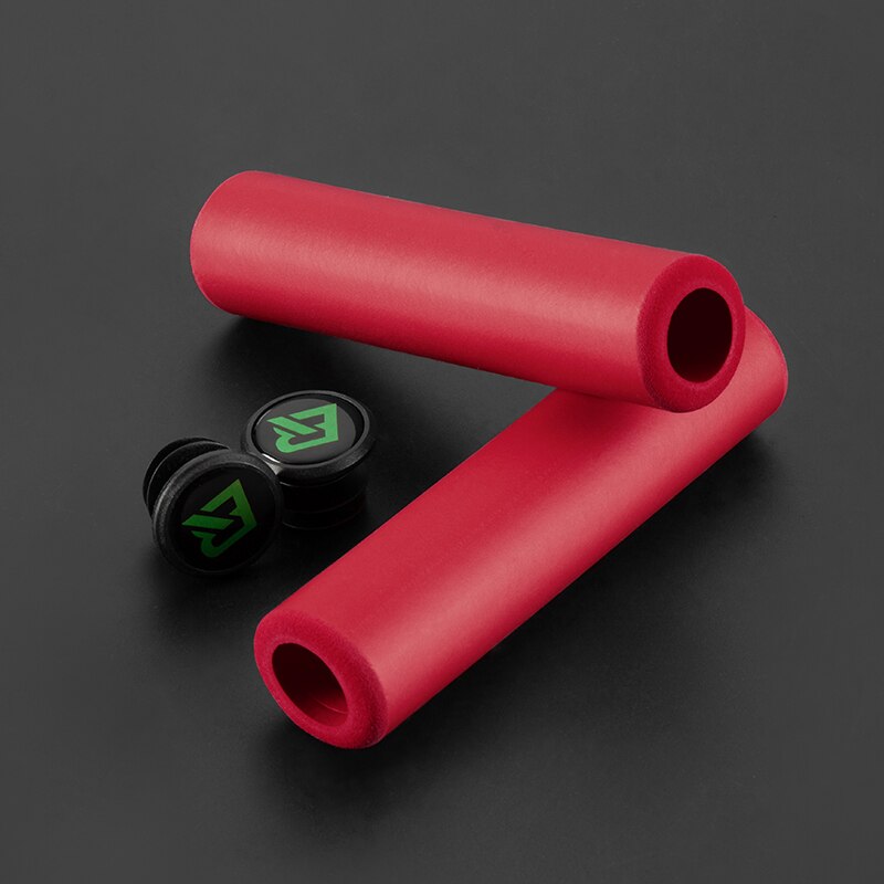Bicycle Grips MTB Silicone Sponge Handlebar Grips Anti-skid Shock-absorbing Soft Bike Grips